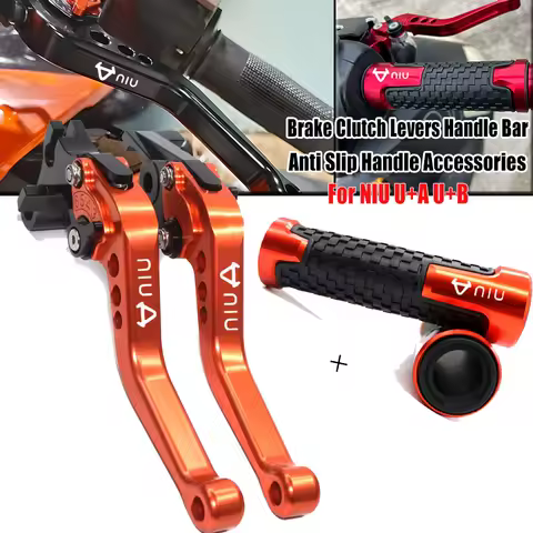 For NIU N1 N1S M1 U1 M+ NGT U+ U+A U+B Motorcycle Accessories Brake Clutch Lever Adjustable Handlebar Hand Grip