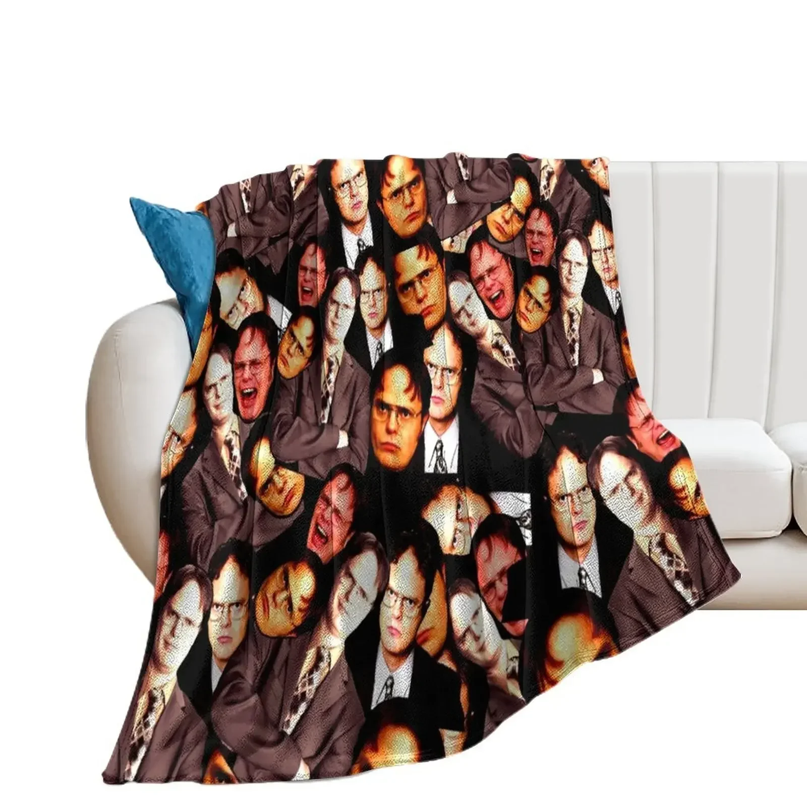 

Dwight Schrute - The Office Dwight Schrute Throw Blanket Blankets For Baby Travel Thermal Blankets