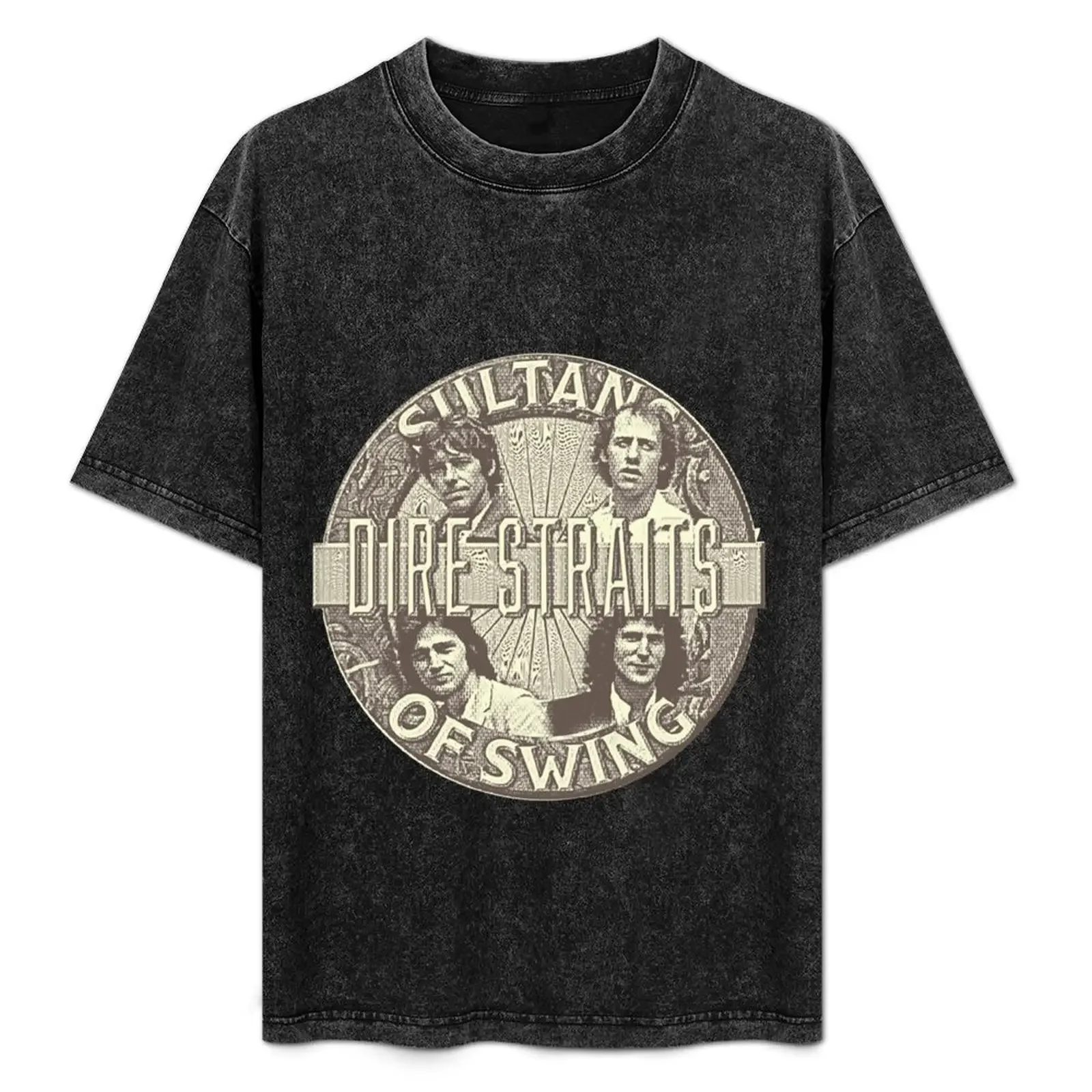 

Dire-Straits For Fans T-Shirt Basic Plain Tee for Spring and Summer