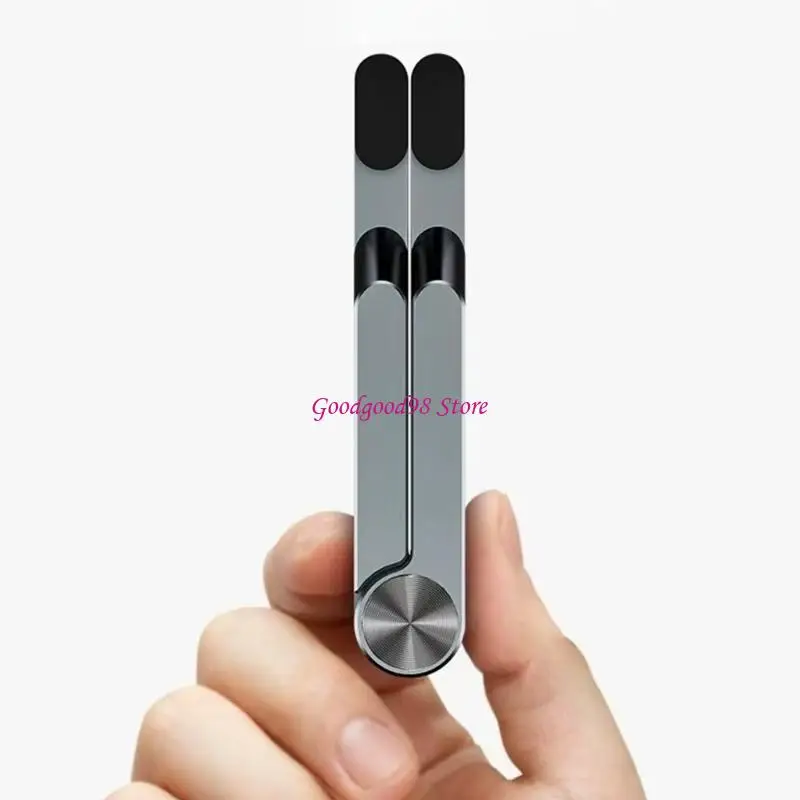 

Ergonomic Aluminum Phone Stand Adjustable Antislip Base Desktop Phone Holder for 4-12Inch Mobile Screens