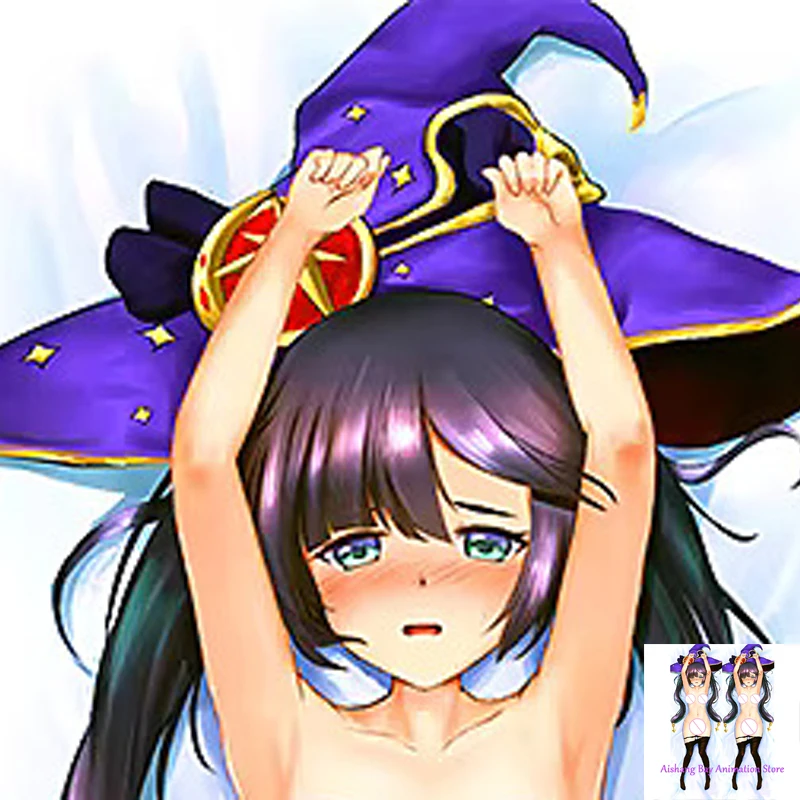 

Dakimakura Anime Pillow Cover Mona Double Sided Print Life-size Body Decoration