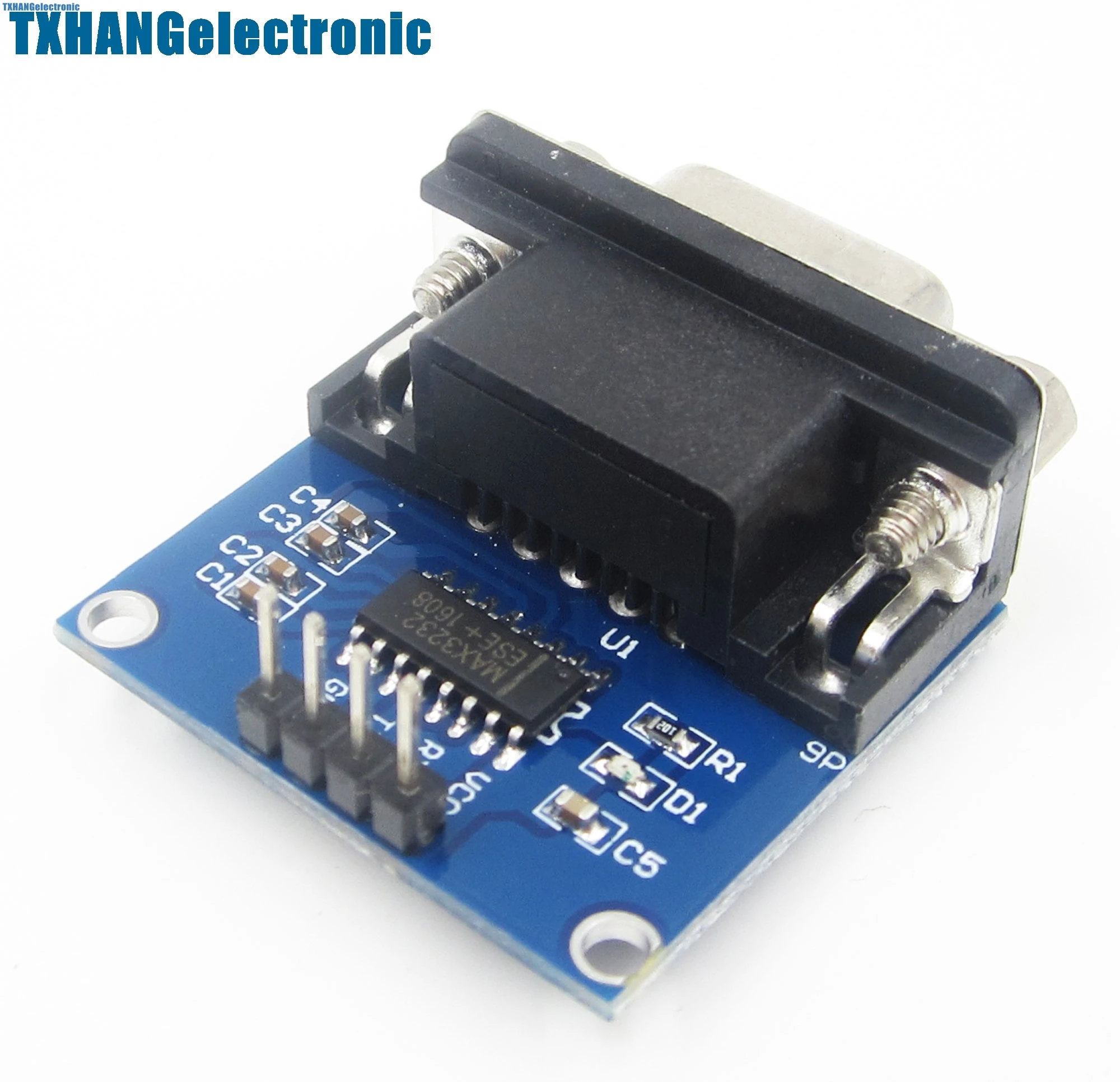 Integrated Circuits RS232 To TTL Converter Module COM Serial Port Board MAX3232 MAX232CSE diy electronics