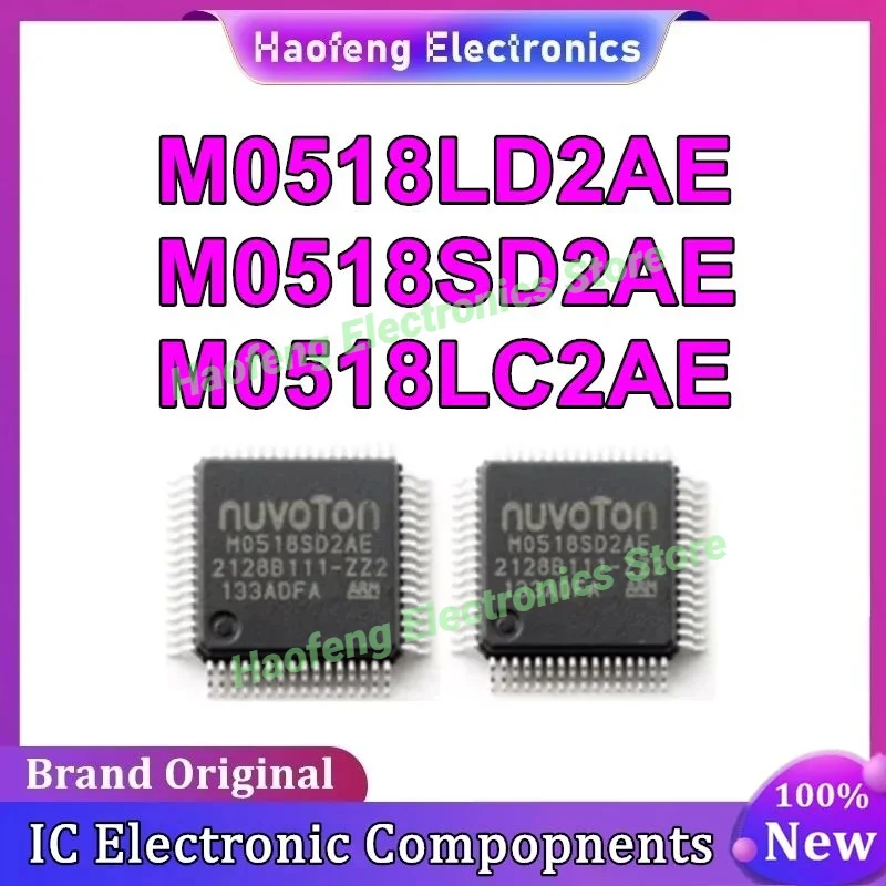 

M0518LD2AE M0518LC2AE M0518SD2AE LQFP48 IC MCU чип 100% новый оригинальный на складе