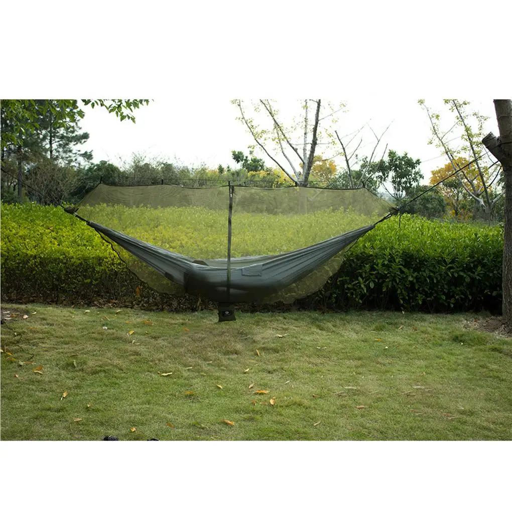 Outdoor Hammock 360 Degree Protection Mosquito Net Separated Anti-Mosquito Hook Netting Cover Lawn Camping and travel