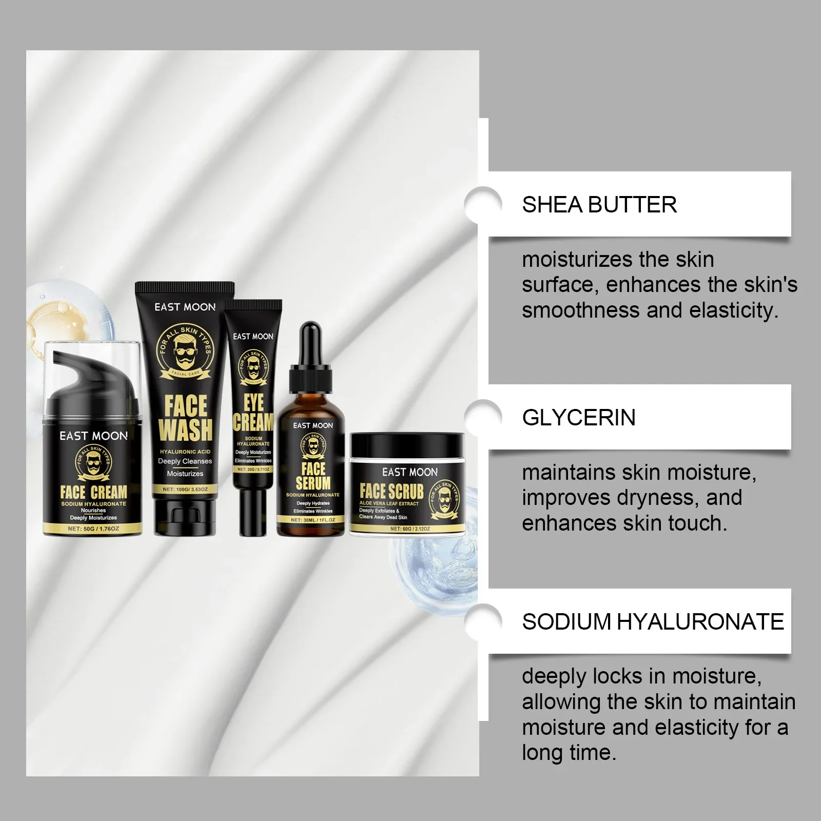 مجموعة العناية بالوجه للرجال هدية عيد ميلاد هدية عيد الميلاد للأب أو الزوج هدية عيد الميلاد مجموعة الشتاء للعناية بالبشرة #4