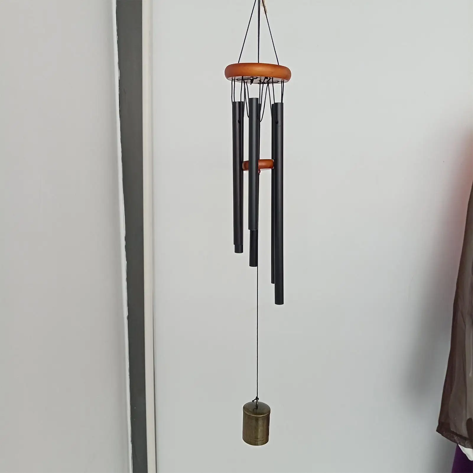 Aluminum Wind Chimes 26 Inches Zen Atmosphere Windchime Aluminum Tubing Retro Hangable Metal Decorations For Yard Garden Balcony
