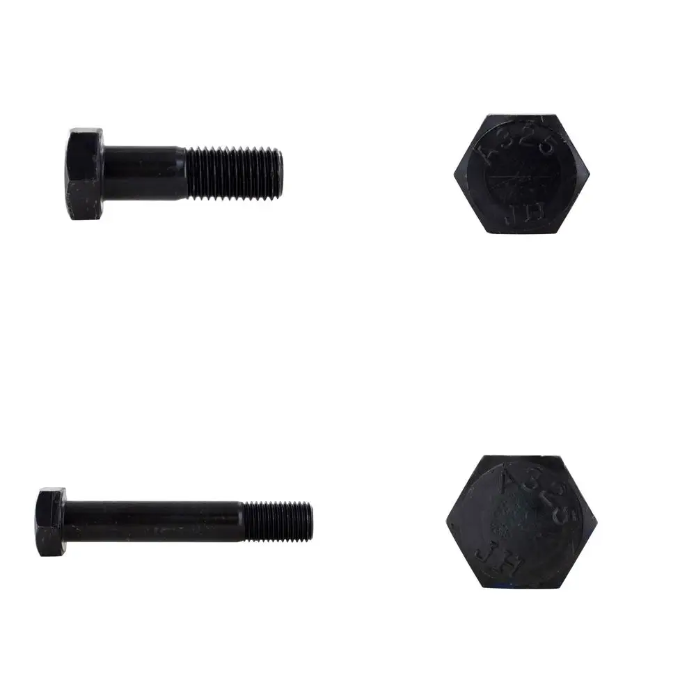 

Heavy Hex Structural Bolts 1-1/8-7x3-3/4 10 Pack - Plain Finish, Type 1, Suitable for Construction Projects