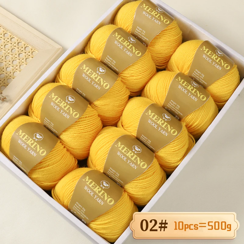 500 g hochwertiges, mittelfeines Alpaka-Wollgarn von 212, geeignet zum Stricken von Pullovern, Schals und Hüten, 10 Stränge/Packung