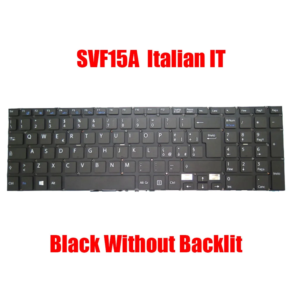 IT KR TI Laptop Keyboard For SONY SVF15A 149241661IT 149241961IT 149242471TH 149242441KR Italian Korea Thailand