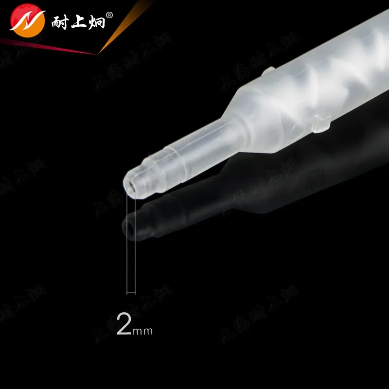 10PCS B Series Two Component Static Mixing Tube 6-8 Section Flared Nozzle For AB Glue