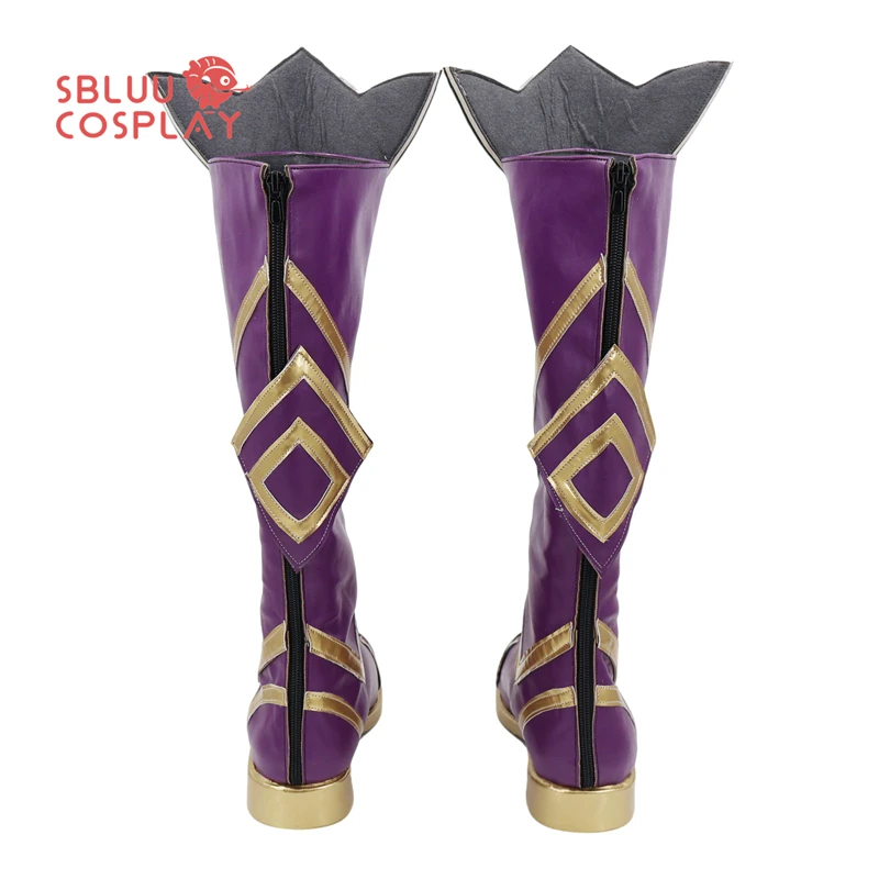 أحذية SBluuCosplay LOL Zed التأثيرية مصنوعة حسب الطلب لحفلات الهالوين