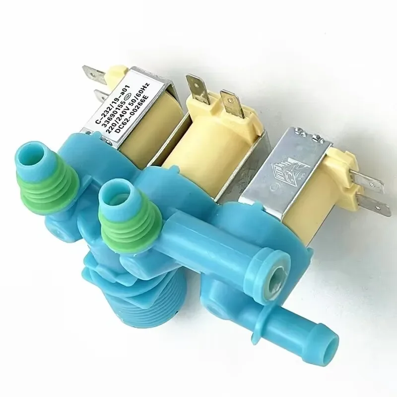 new for Samsung washing machine DC62-00266E electromagnetic water inlet valve