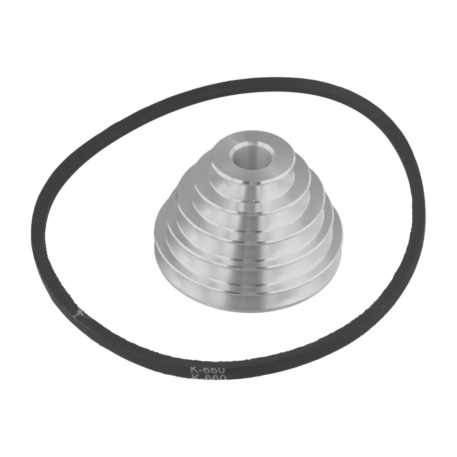 2PCS Pagoda Pulley Wheel Belt Set Transmission Wheel For A Type V-shaped Pulley Timing Belt For Z4116 High Pedestal Pedestal
