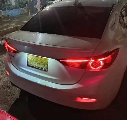 1 Piece LED Tail Light for Mazda3 Saloon 2013-2019 Rear Lamp for Axela Sedan Parking Signal Lamp Accessories