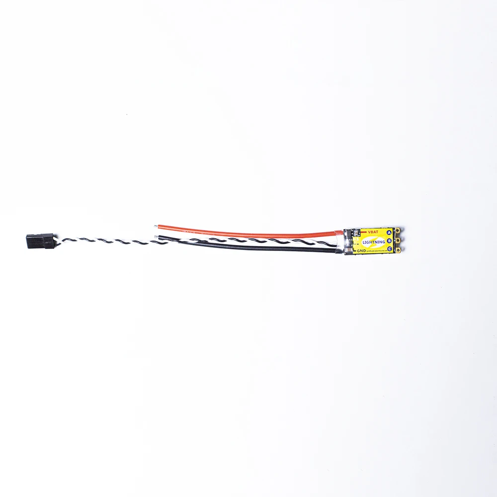 ApisQueen Lightning 2-6S 45A unidireccional ESC No BEC para Dron de carreras FPV/propulsor submarino