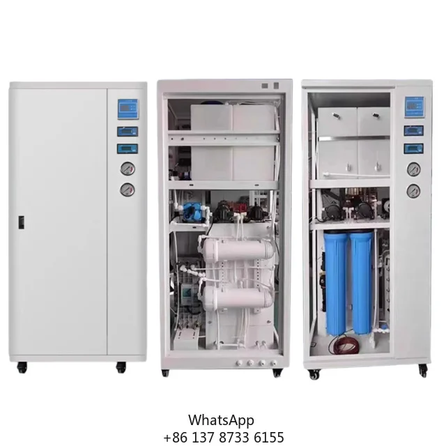 Mobile EDI Electrodeionization Unit Double Stages RO EDI Ultrapure Water Machine Water Treatment Electrodialysis Deionizer