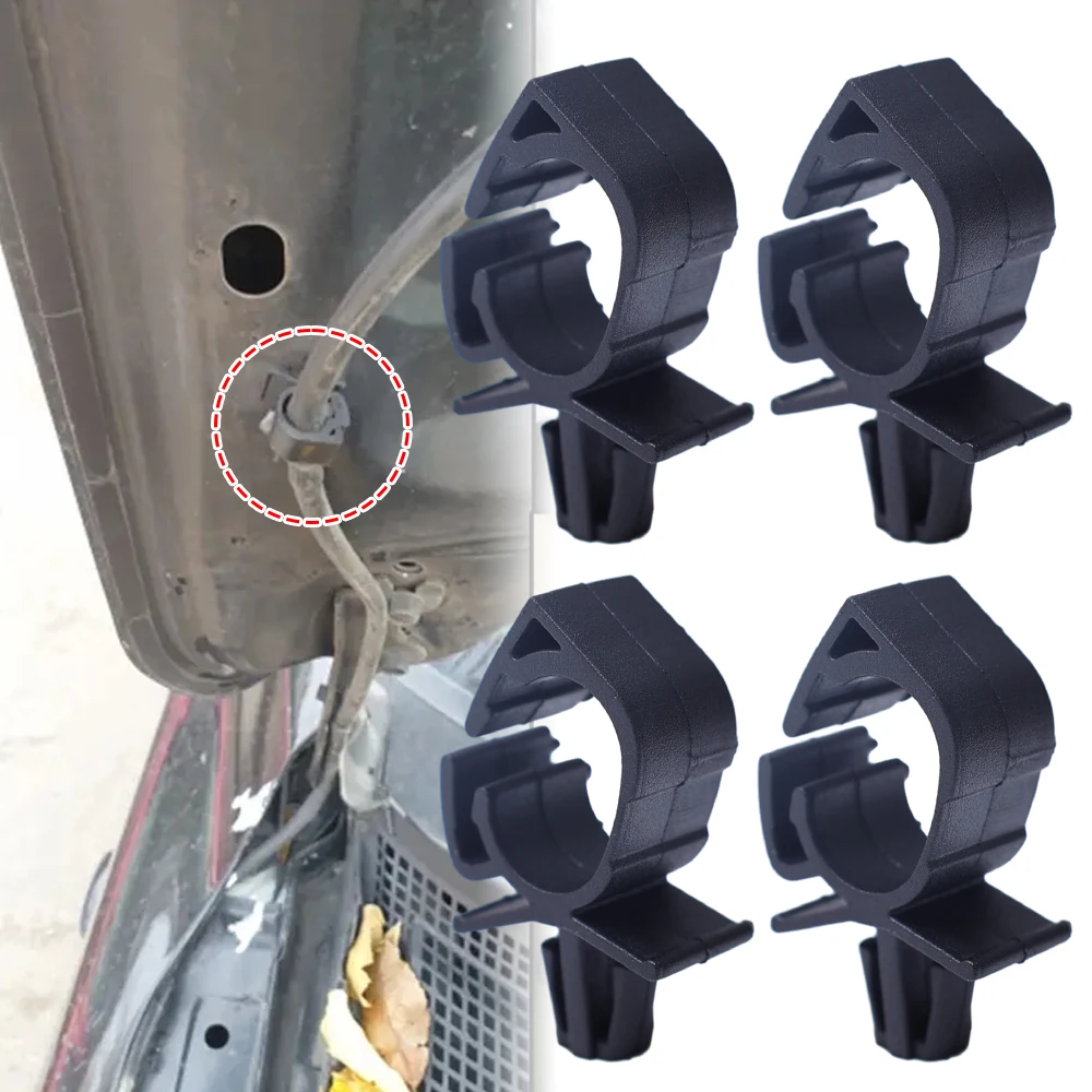 10 Clip Fermacavi Per Auto – Fascette Portacavi In Plastica, Diametro 11 Mm, Fissaggi Universali Per Cablaggio Auto - 4