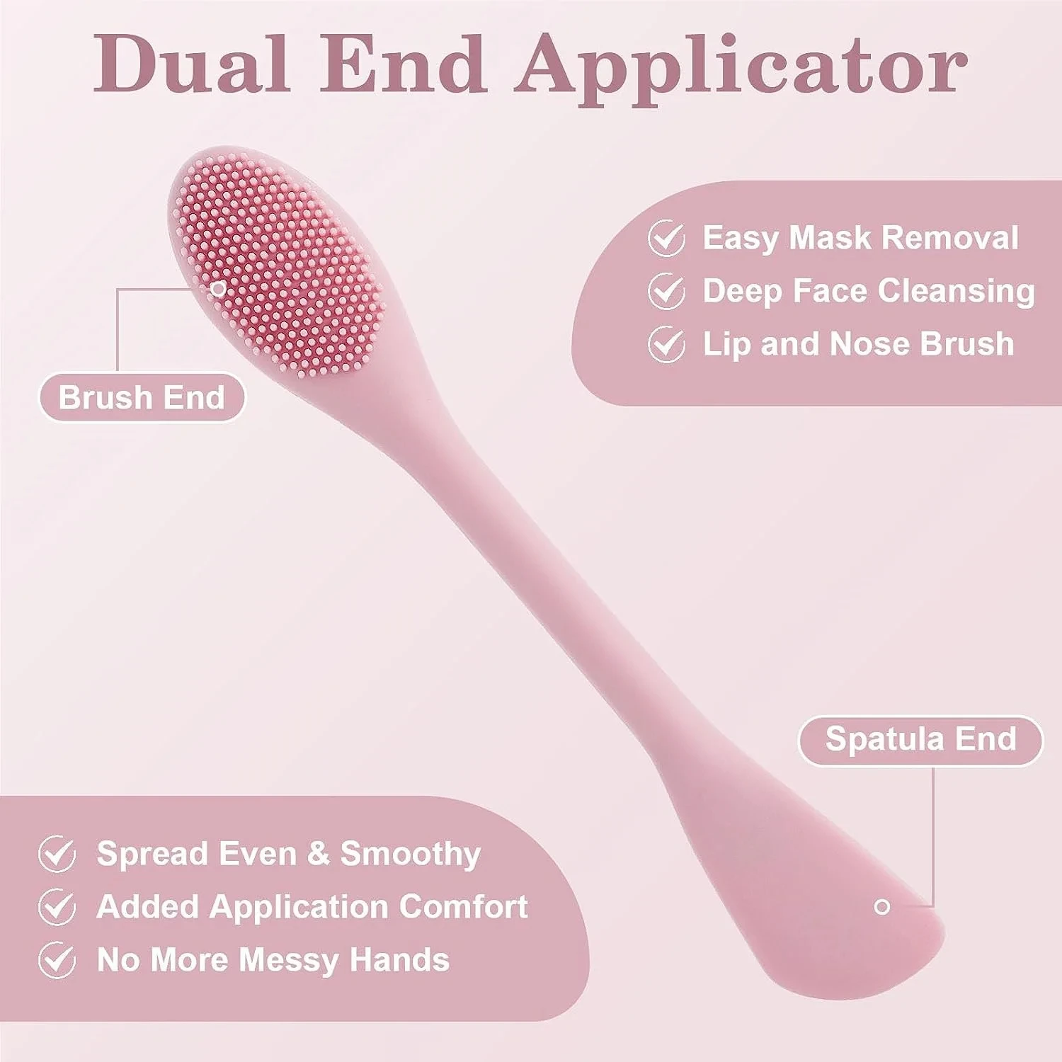 New Mini Beauty Soft Deep Cleaning Exfoliator Silicone Face Cleansing Brush Facial Deep Pore Skin Care Scrub Cleanser Tool