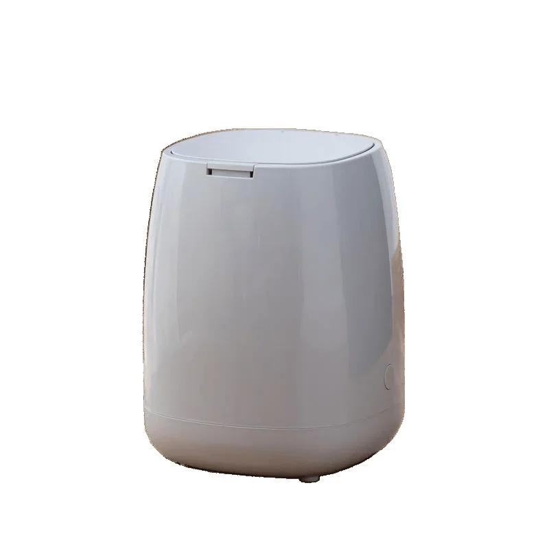 

Simple home living room bedroom Nordic trash can, kitchen bathroom, creative trash can, large, covered wastebasket