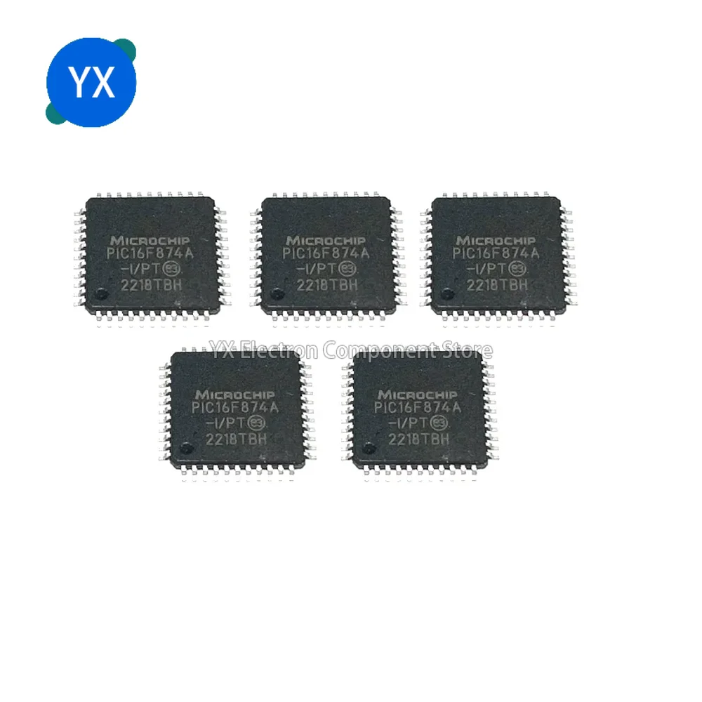 10PCS PIC16F874A-I/PT PIC16F874A TQFP44