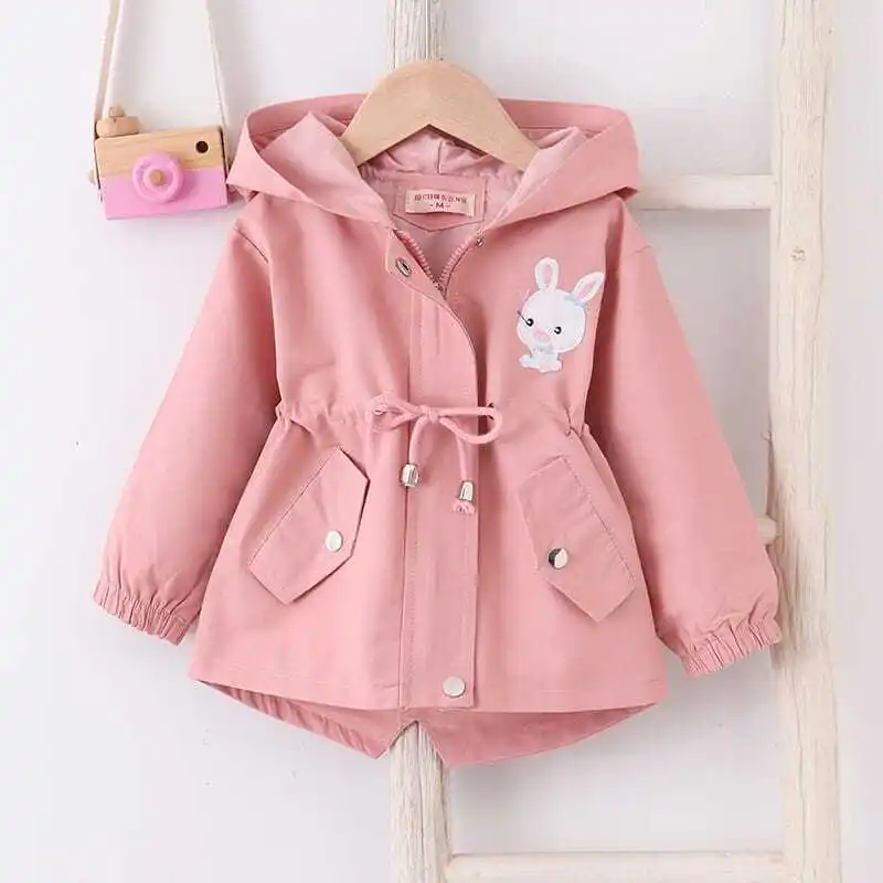 2-9 Years Girl\'s Jacket Spring and Autumn Children\'s Short Coat Fashion New Kids  Casual Sportswear Baby Trendy Top