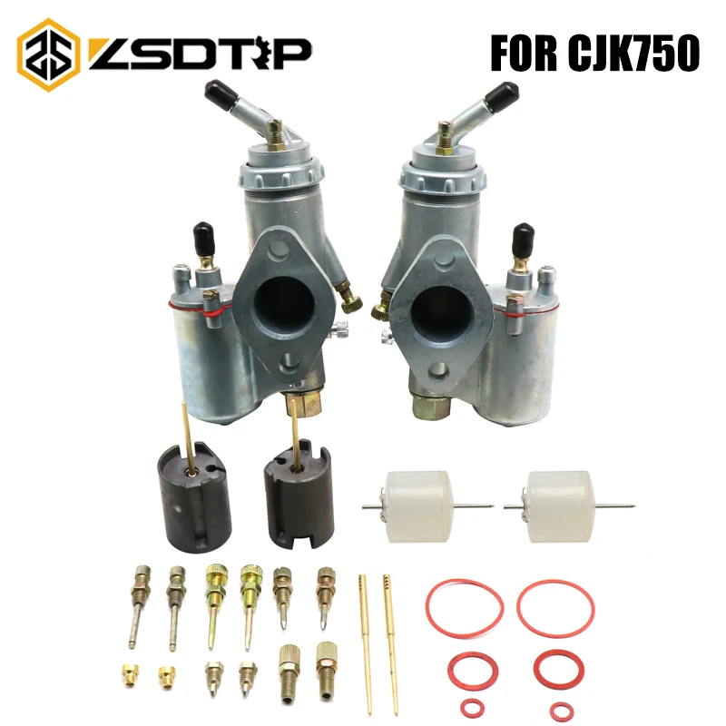 

ZSDTRP- 1pair Ural K750 28mm Carb Pair Vergaser Carburettor Carby fit for K302 BMW R50 R60/2 R69S M72 MT URAL K750 MW Dnepr