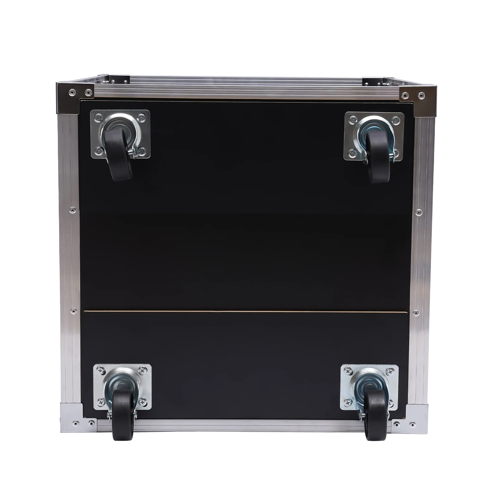 2U Portable Rolling Network Rack, Built-in Handles, Swivel Caster Wheels, Audio Video, Telecom, Equipment Rack Good Ventilation