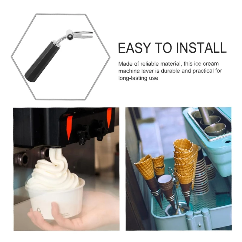 Supremely Functional Ice Cream Lever And Component Cover For Soft Ice Cream Machine