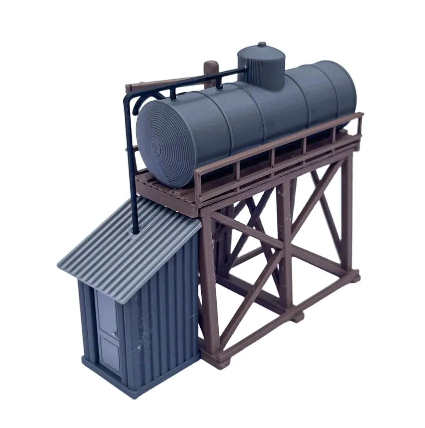 HO Guage Simulatie Tank Ongeverfd Kits voor 1:87 Schaal Spoorweg & Gebouwen Layout/Diy Model Maken/Hand Gemonteerd Componenten 1 st