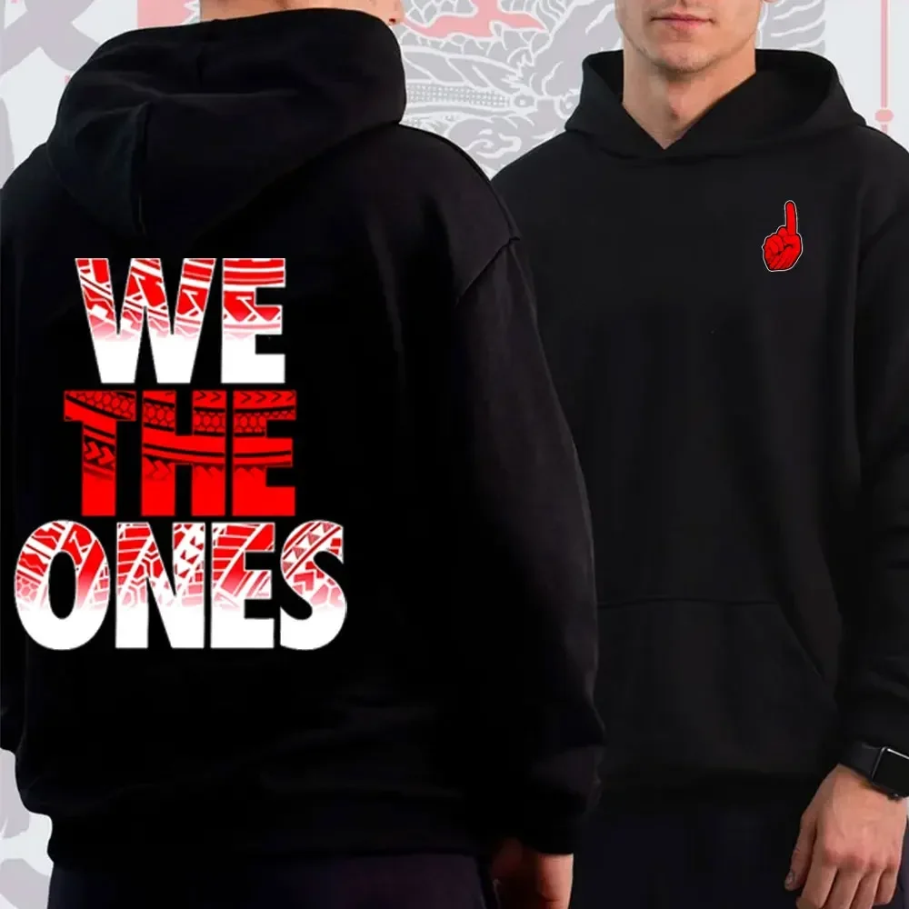 

The Bloodline We The Ones Tribal Fall/Winter Men's Hoodie Hipster Hip Hop Fall Long Sleeve Pullover Retro Design Streetwear