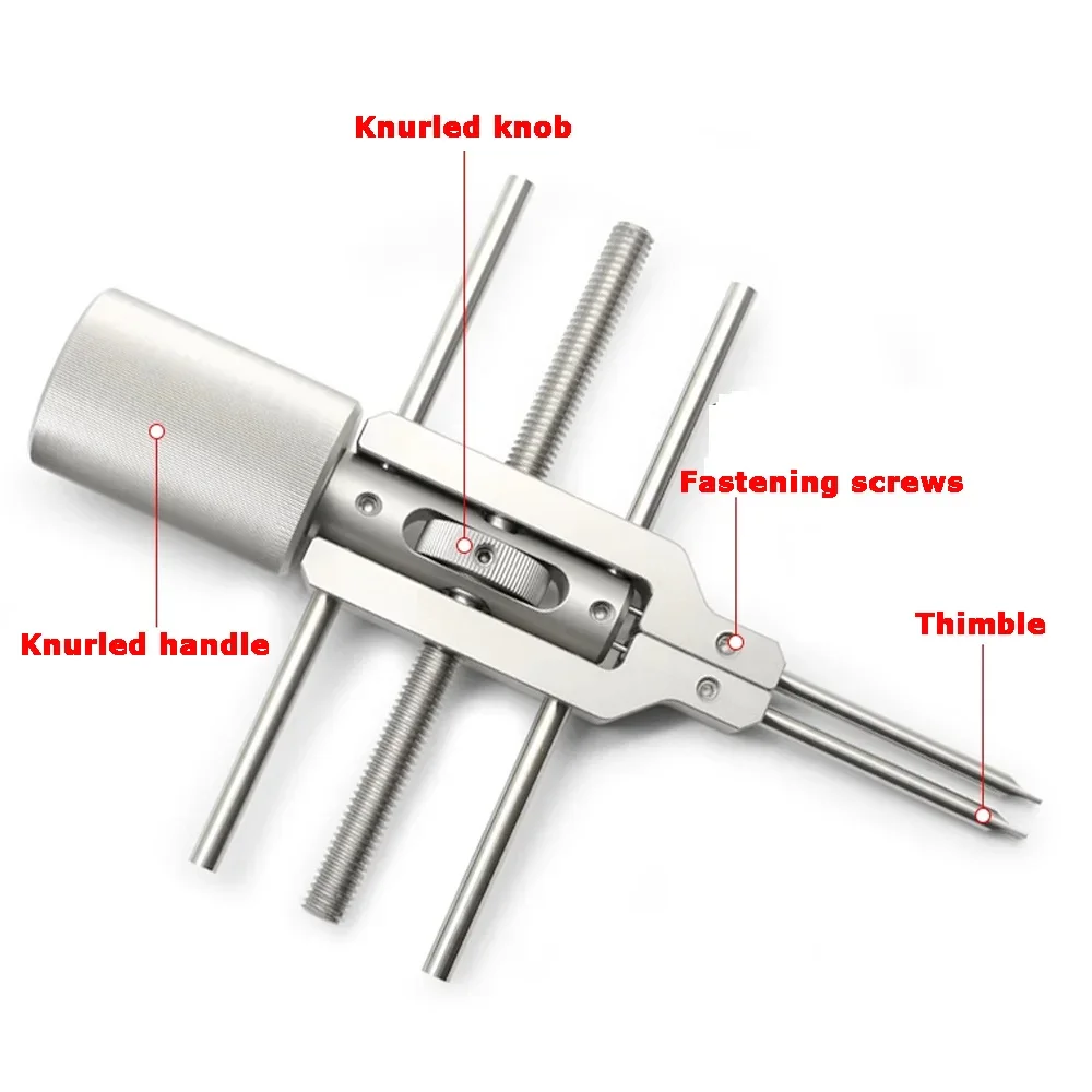 

Optical Snap Ring Universal Wrench, Adjustable Spacing Thread Adapter Mirror Ring Fixing And Installation Tool