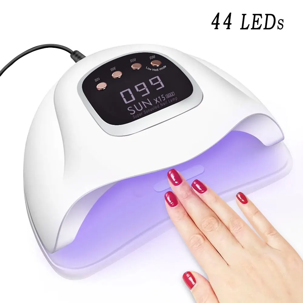 Professional Nail Dryer Lamp For Manicure Powerful UV Gel Nail Lamp 44 LEDs Automatic Sensing Curing All Gel Nail Polish