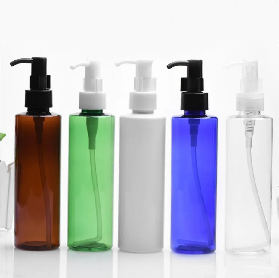 

150ml 200MLPlastic PET bottle pump lotion/emulsion/foundation/serum/shampoo essence toner liquid skin care cosmetic packing