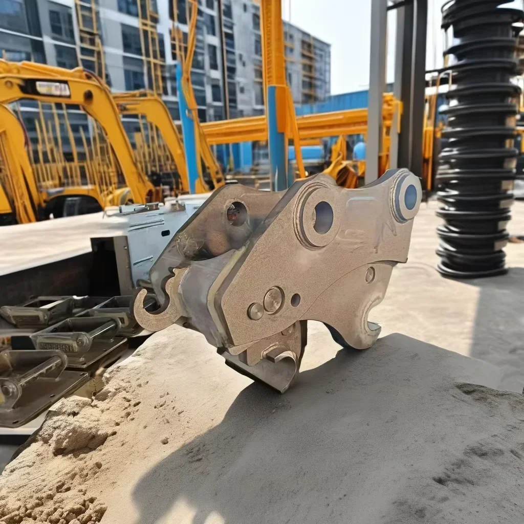 

New Construction Industries Quick Hitch Steel Component For Excavators For Quick Attach And Detach