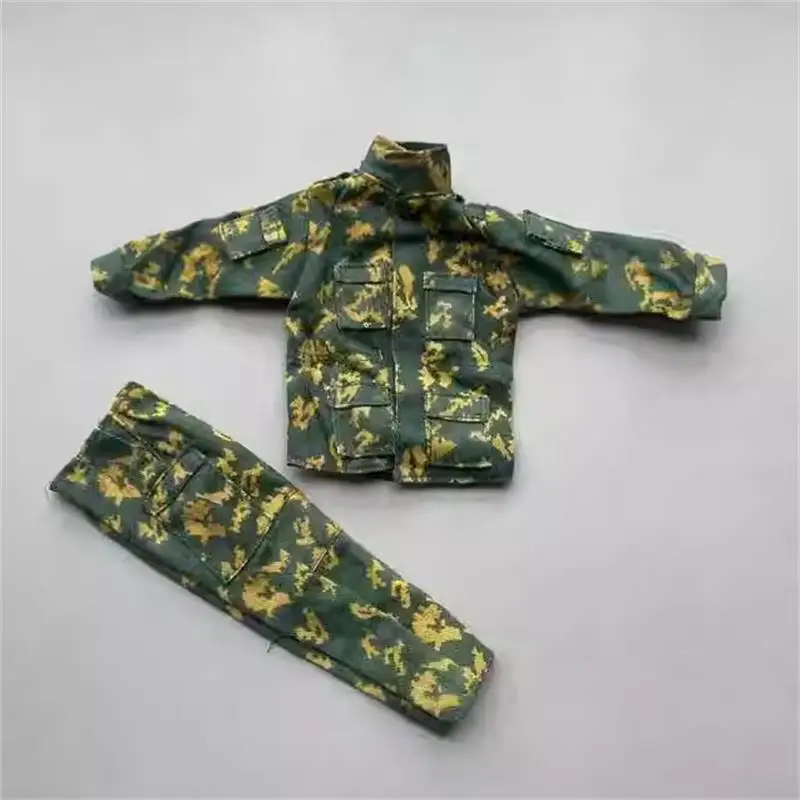 

1/6th DML Mini Toys Model Dress Uniform Tops Pant Coat Russian Fox Operation Model For 12" Action Figure Scene Component