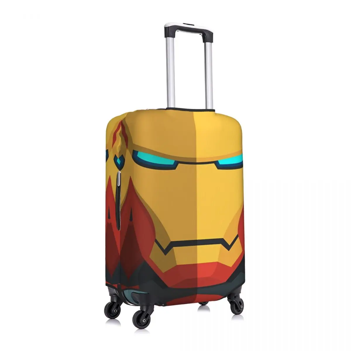 Custom Iron Man 3D Print Suitcase Cover Flight Anime Manga Fun Luggage Accesories Cruise Trip Protection