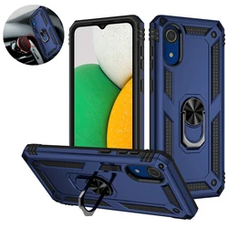 For Samsung A03 Core Case Shockproof Armor Magnetic Car Ring Stand Phone Case For Samsung Galaxy A03 Core 2021 A032F Back Cover