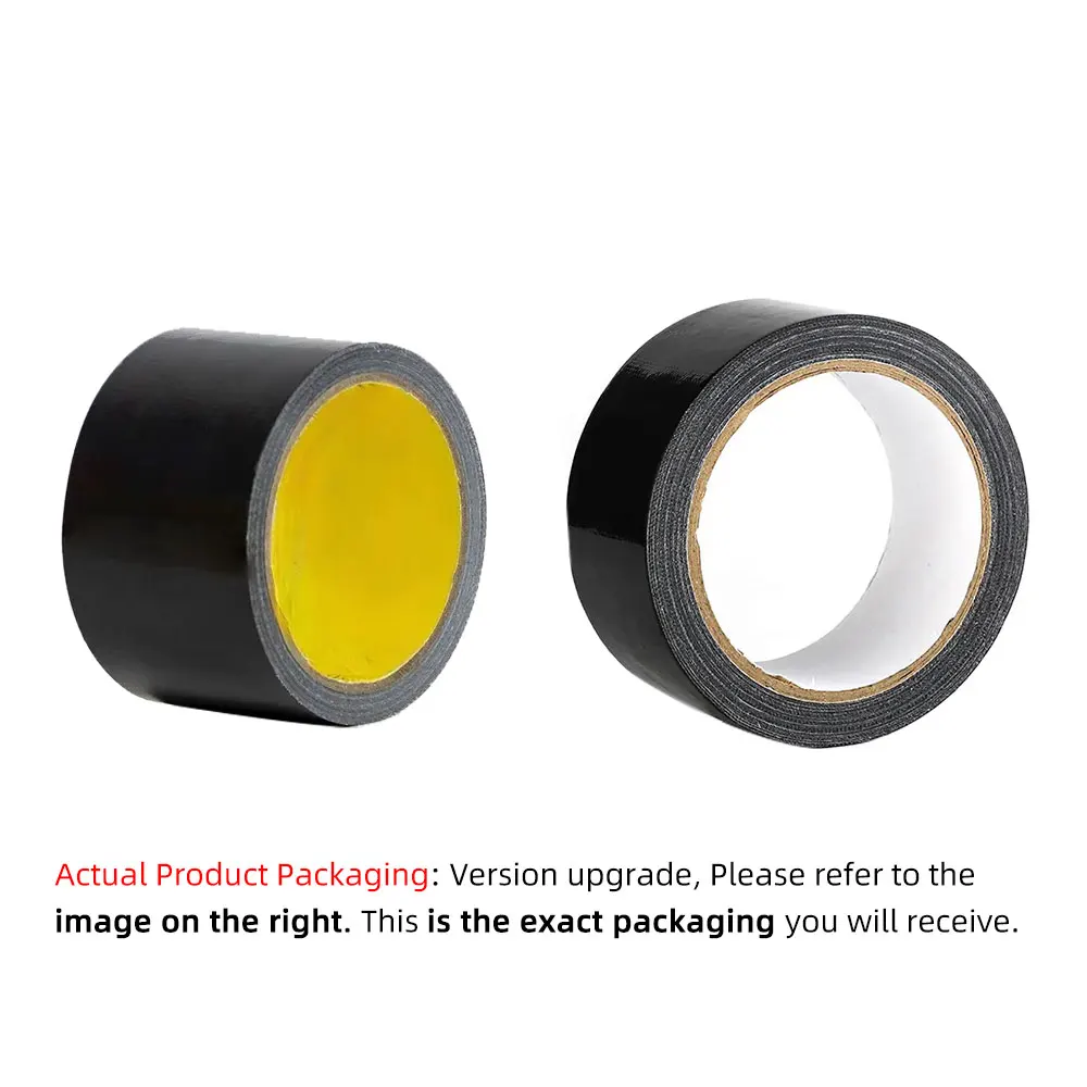 Black Fabric Duct Tape, Perfect for Electric Bike Seat/Tarpaulin Repair view 6