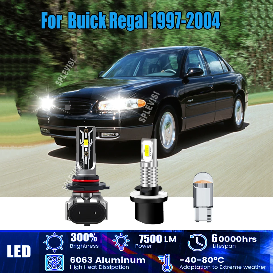 

9005 9006 880 Car CSP LED Headlight Foglight - Enhanced Night Visibility For Buick Regal 1997 1998 1999 2000 2001 2002 2003 2004
