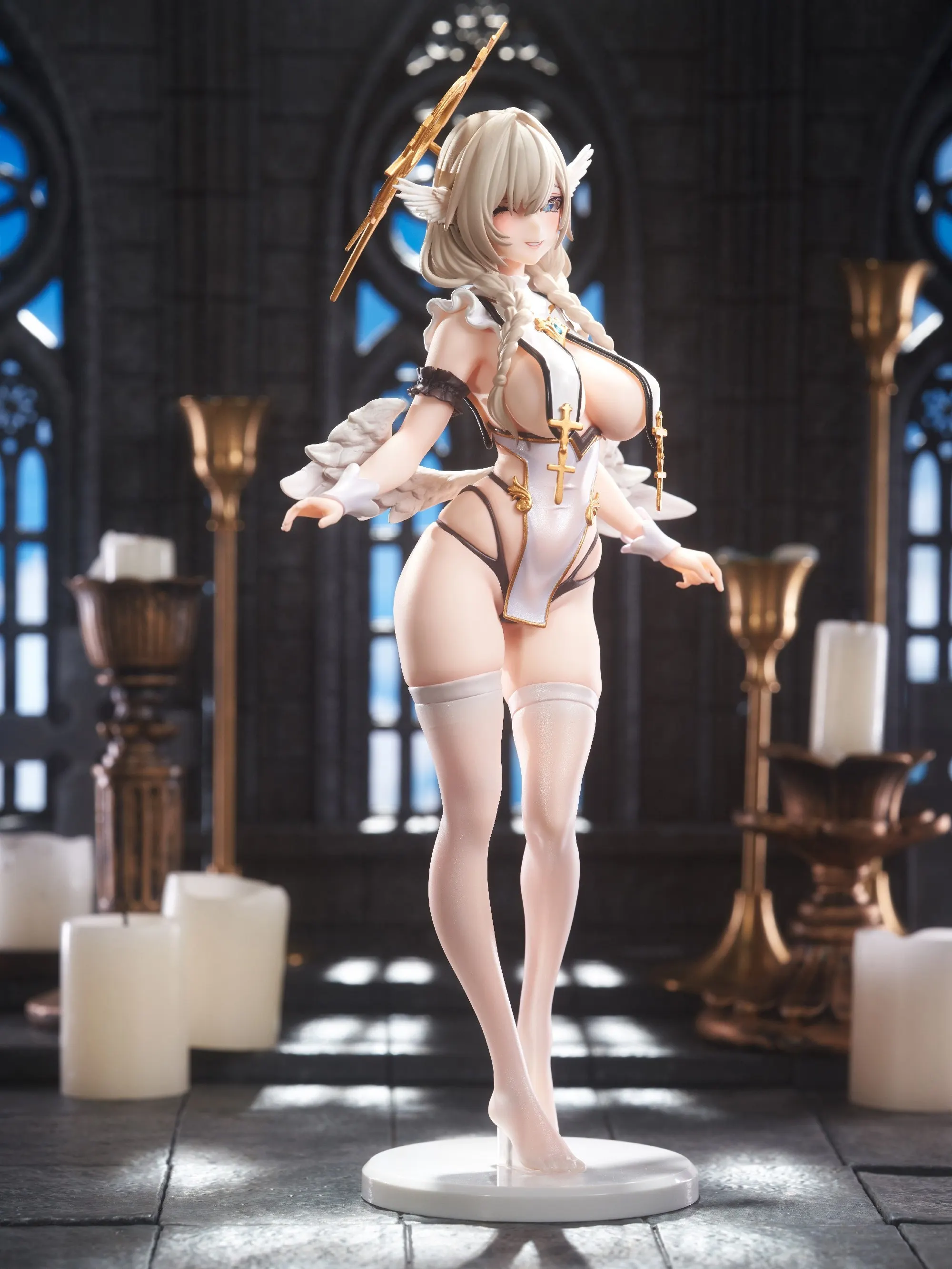 Saint Elegy Leader - Cecilia Official Cute Girl Doll Figure Model Display