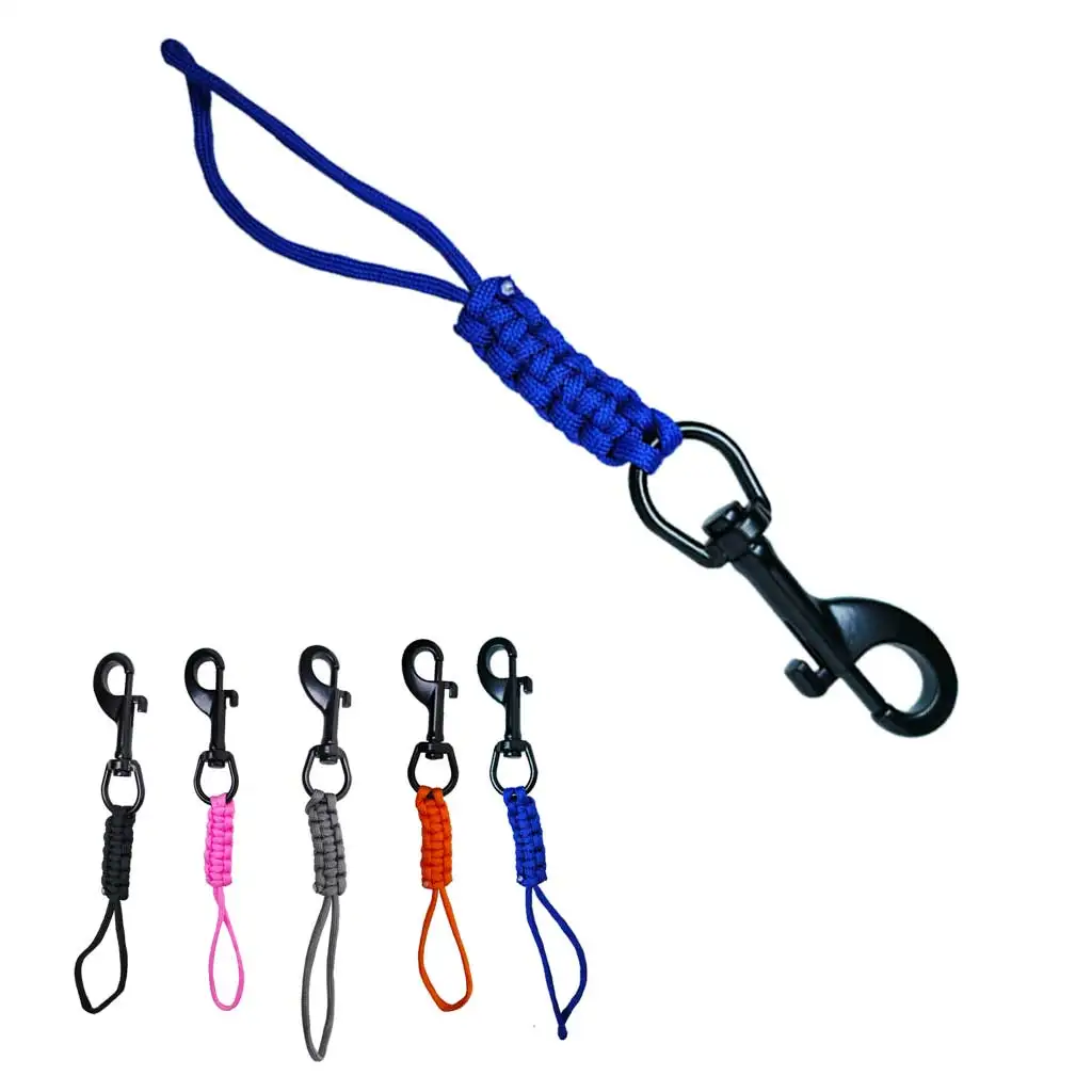 1 قطعة كاميرا الغوص الحبل مع 316 الفولاذ المقاوم للصدأ هوك للغوص معدات الغوص كاميرا تحت الماء كشاف إضاءة للغوص SMB