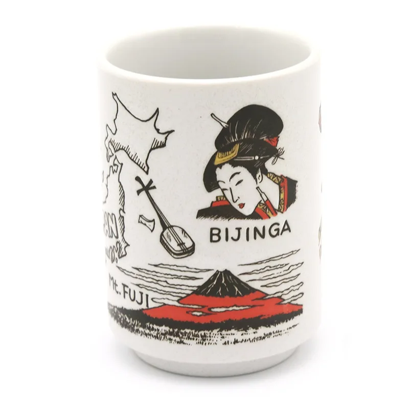 Japanese Ceramic Mug Japanese style Home Office Tea Cup Sushi Soup Cup