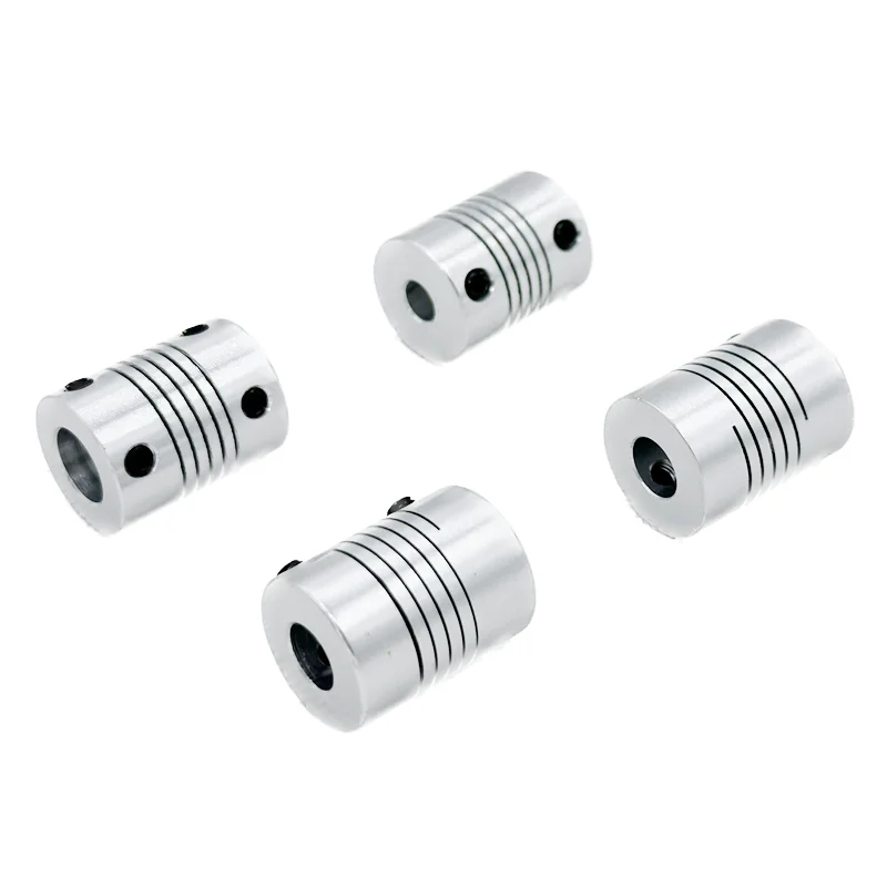 D19L25 3/4mm 5mm 6mm 6.35mm 8mm 10mm Aluminum Z Axis Flexible Coupling For Stepper Motor Coupler Shaft Couplings 3D Printer Part view 2