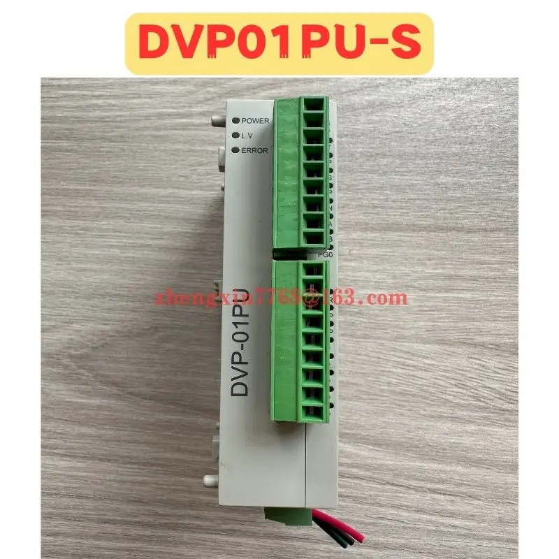 Second-hand PLC Module DVP01PU-S DVP01PU S Normal Function Tested OK