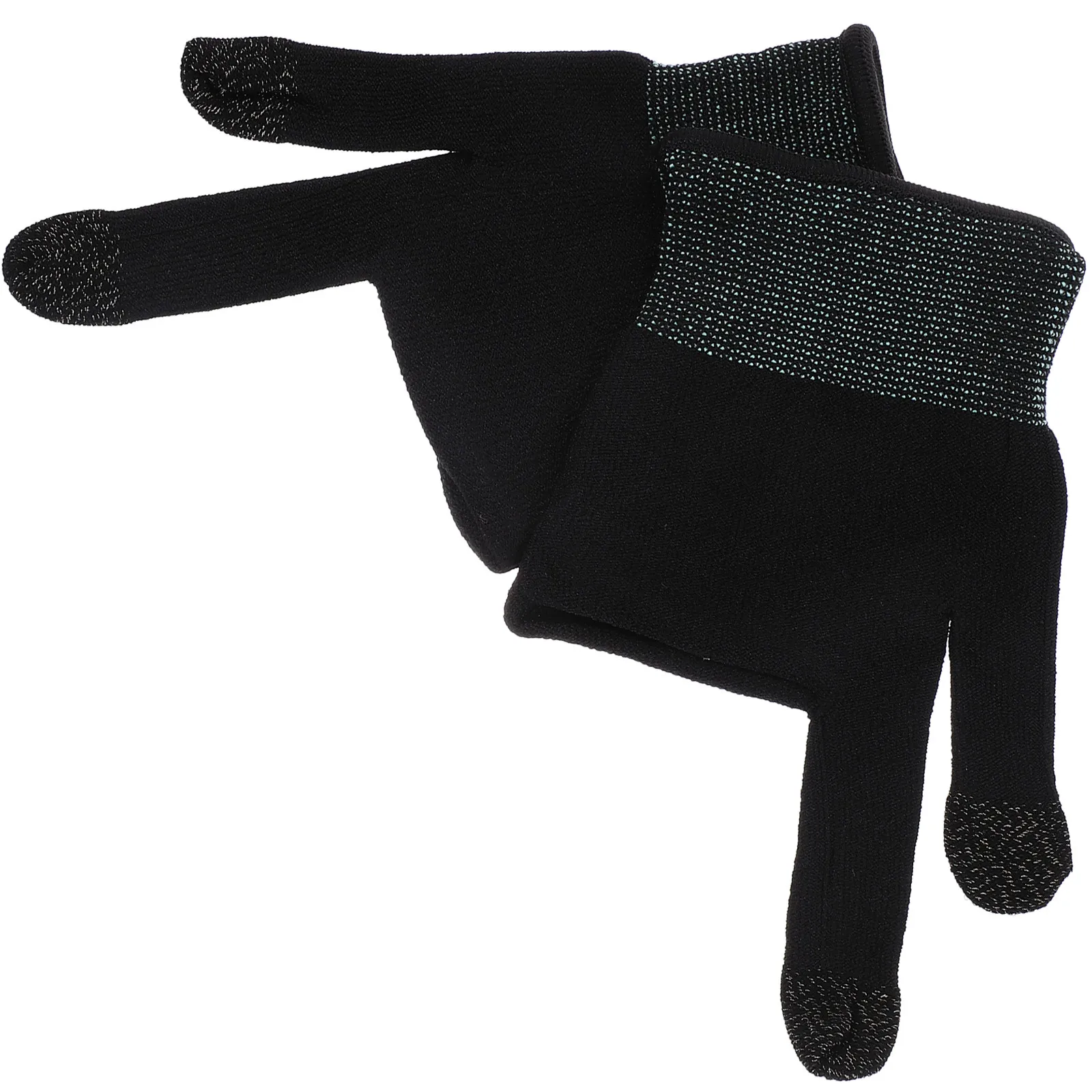 1Pair Ultra-Thin Mobile Gaming Gloves Breathable Finger Sleeves for Phone Games Anti-Sweat Light Gaming Gloves
