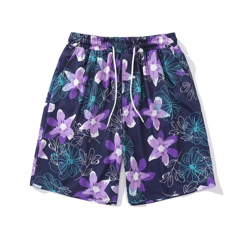 

Американские повседневные шорты для мужчин и женщин, модные летние брендовые брюки, свободный крой в стиле High Street и спортивный дизайн