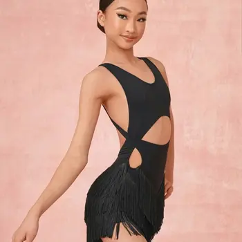 10 best sales Ragazza in abito da ballo latino - №6