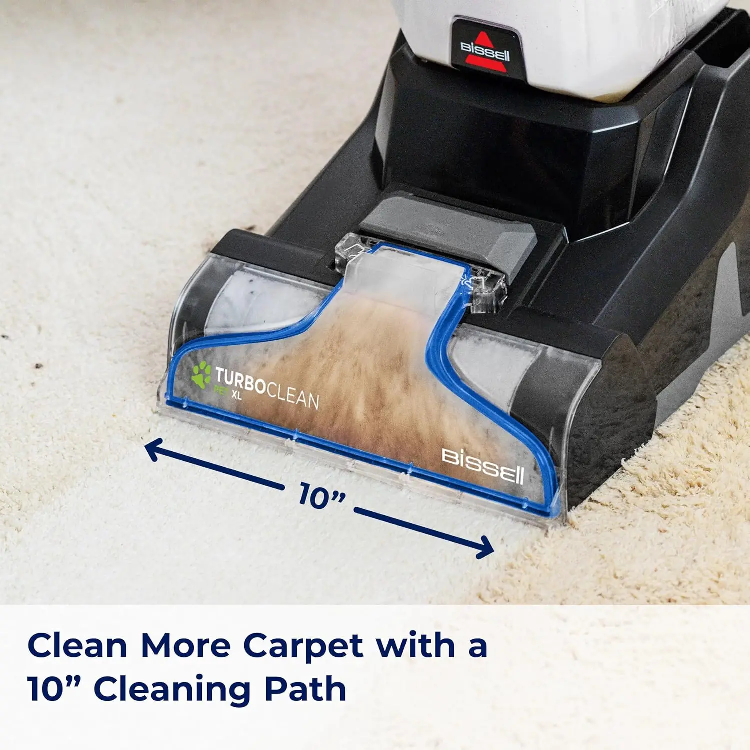 TurboClean Pet XL Upright Carpet Cleaner, Upholstery Tough Stain Tool & Formula Included, 3746