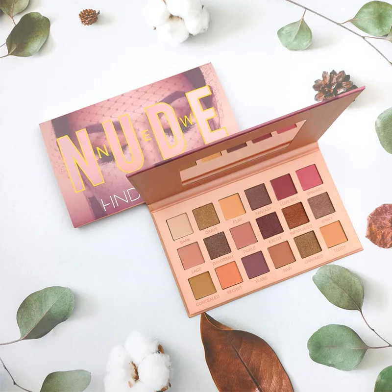 Paleta Cieni do Powiek 18 Kolorów, Efekt Flash, Makijaż, Paleta Matowych Cieni do Powiek, Zestaw do Makijażu Nude, Puder Kosmetyczny, Pigment, Neon — zdjęcie 4