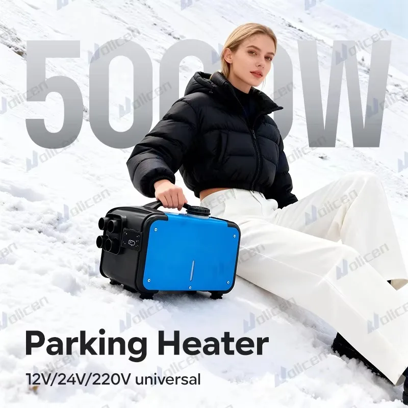 Chinese 12v 24v Electric Truck Cab Boat Parking Air Heaters 220V 5kw Portable Caravan Diesel Heater For Forklift Truck Cab